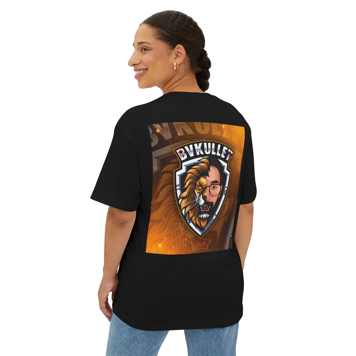 Unisex Oversized Boxy Tee with Graphic Design, Casual Streetwear, Comfortable Fit, Perfect for Everyday Wear, Gift for Friends, Unique [...]
